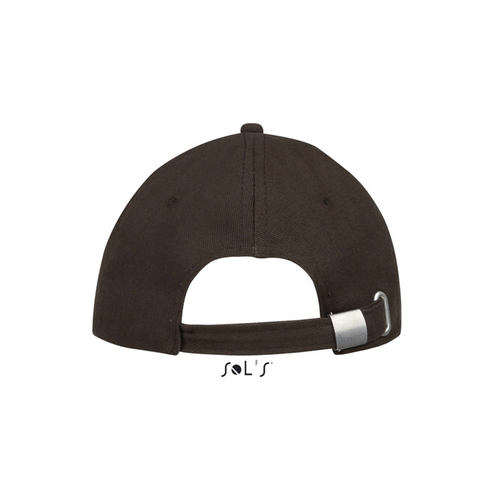 BUFFALO SIX PANEL CAP Chocolate/Beige item picture back