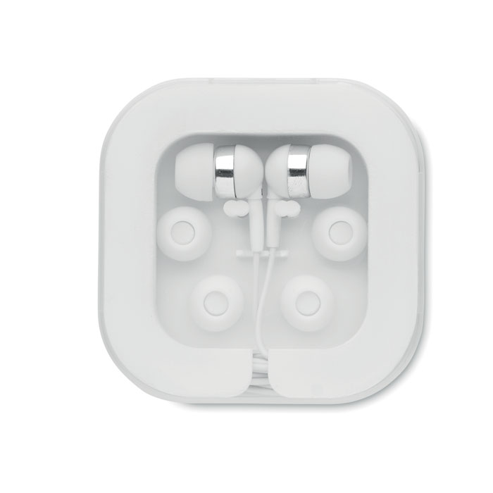 Ear phones with silicone covers Bianco item picture 5