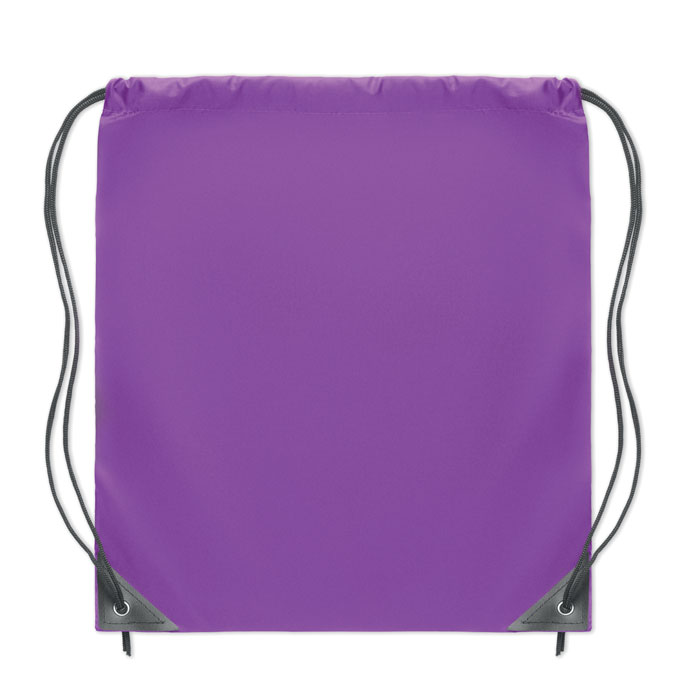 190T Polyester drawstring bag Viola item picture side