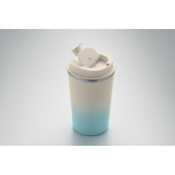 Bicchiere doppio strato 350 ml Blu Bambino item picture 7