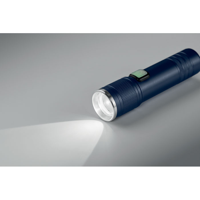 Rechargeable COB light torch Francese Navy item detail picture