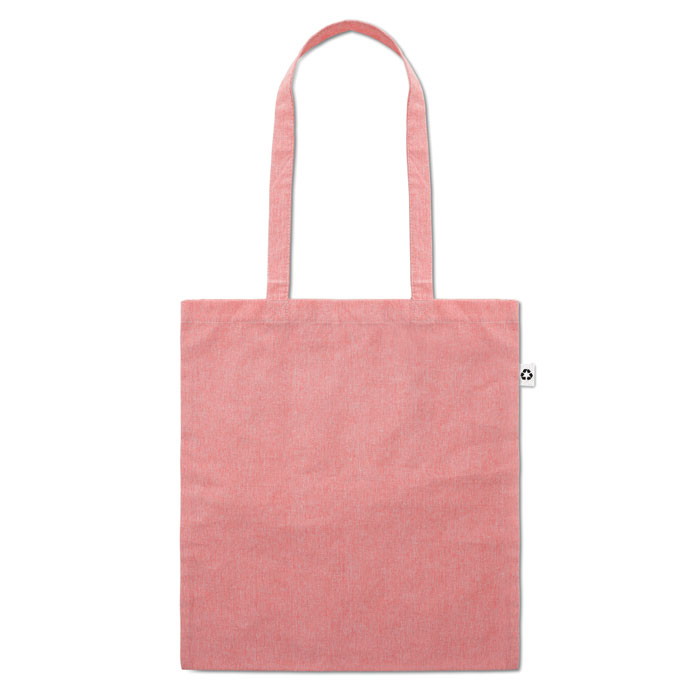 Shopping bag 2 tone 140 gr Rosso item picture back