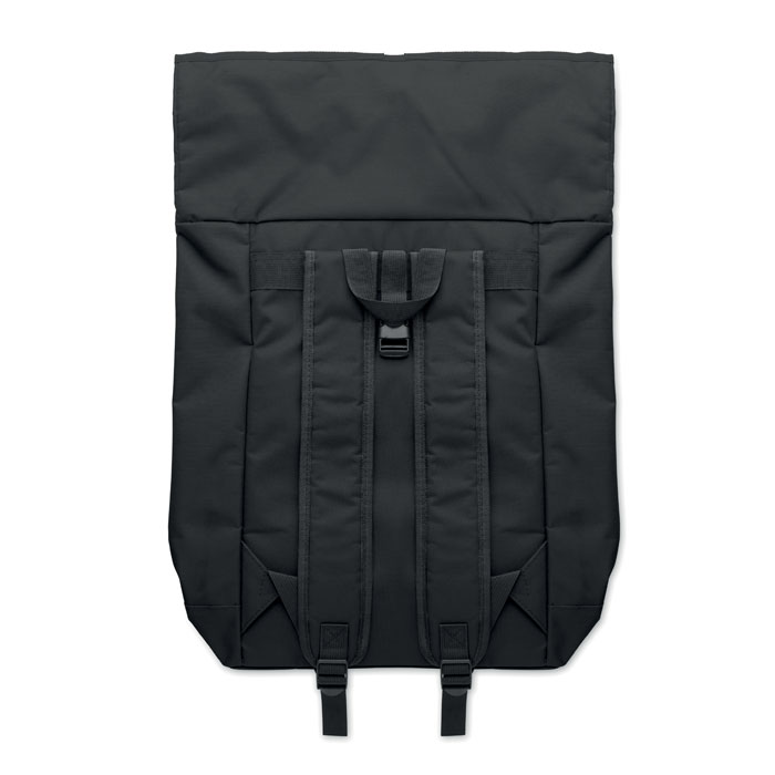 600Dpolyester rolltop backpack Nero item picture 2