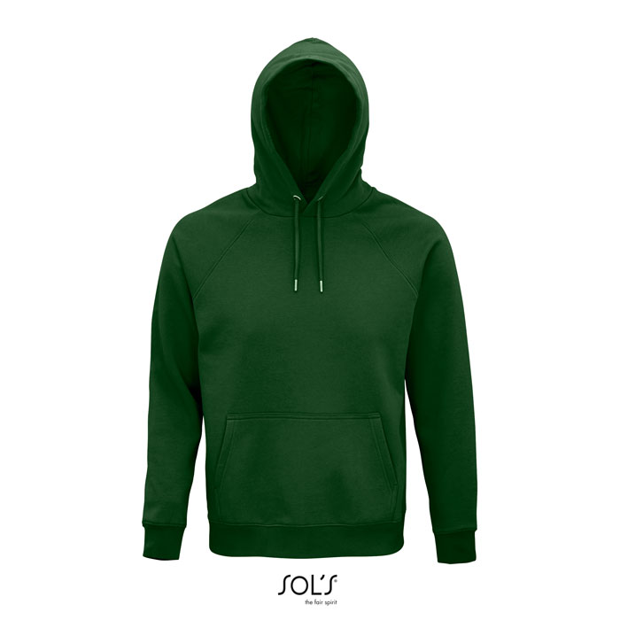 STELLAR HOOD SWEATER 280g bottle green item picture front