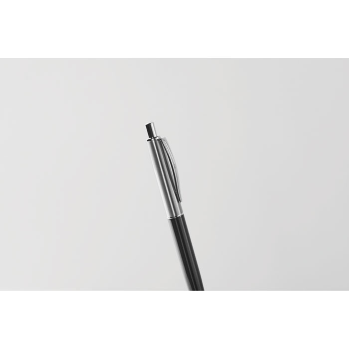 Penna a pulsante in confezione Nero item detail picture