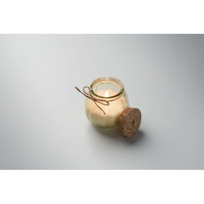 Candela vegetale vaniglia Beige item picture top