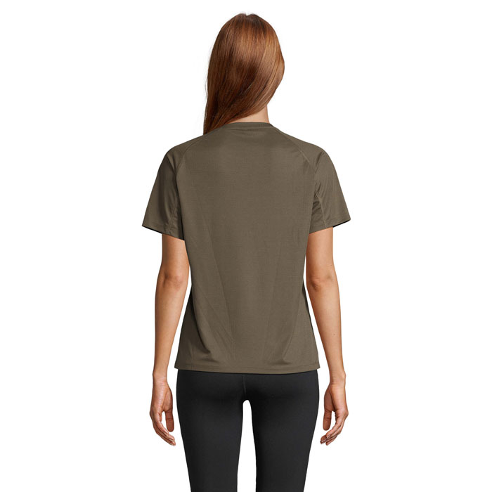 VORTEX WOMEN RAGLAN T-SHIRT Army item picture back