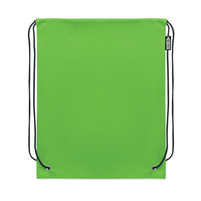 Sacca in TNT RPET Lime item picture back