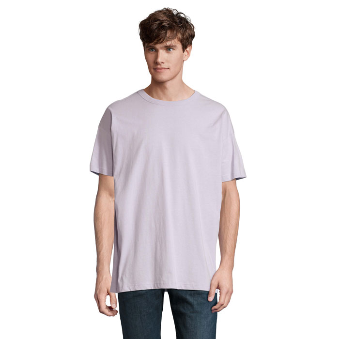 BOXY MEN T-SHIRT OVERSIZE Lilla item picture front