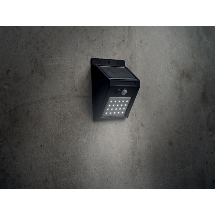 Luce solare LED di movimento Nero item detail picture