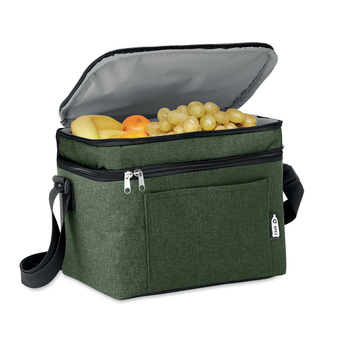 RPET cooler bag Verde Scuro item picture back