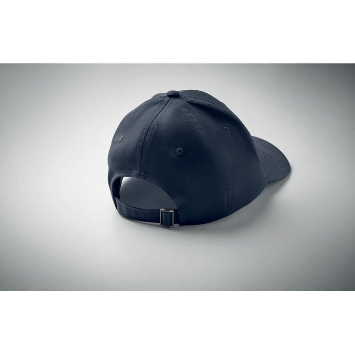 6 panel cotton baseball cap Francese Navy item picture 3