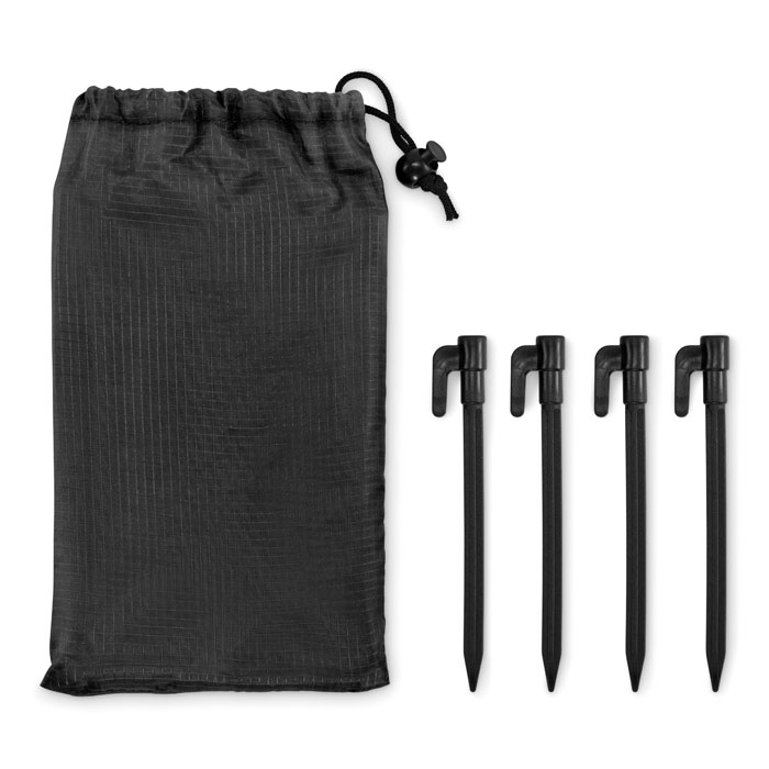 Tappetino da spiaggia leggero Nero item picture back
