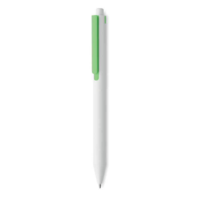 Penna a pulsante in ABS Lime item picture front
