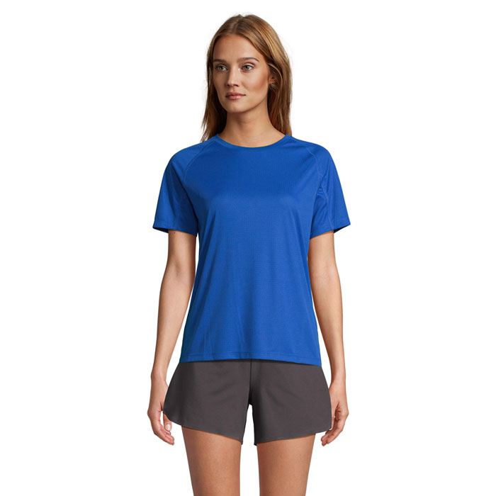 VORTEX WOMEN RAGLAN T-SHIRT Blu Royal item picture front