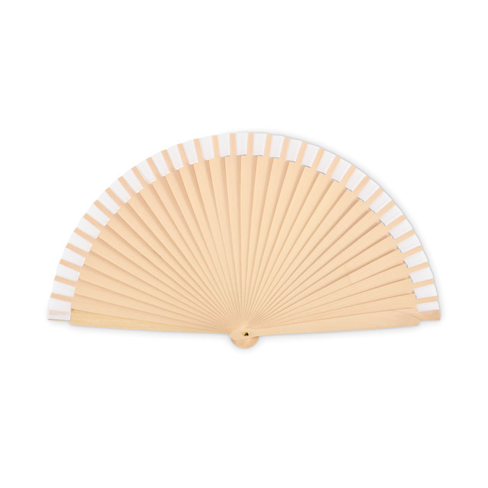 Ventaglio in legno Bianco item picture back
