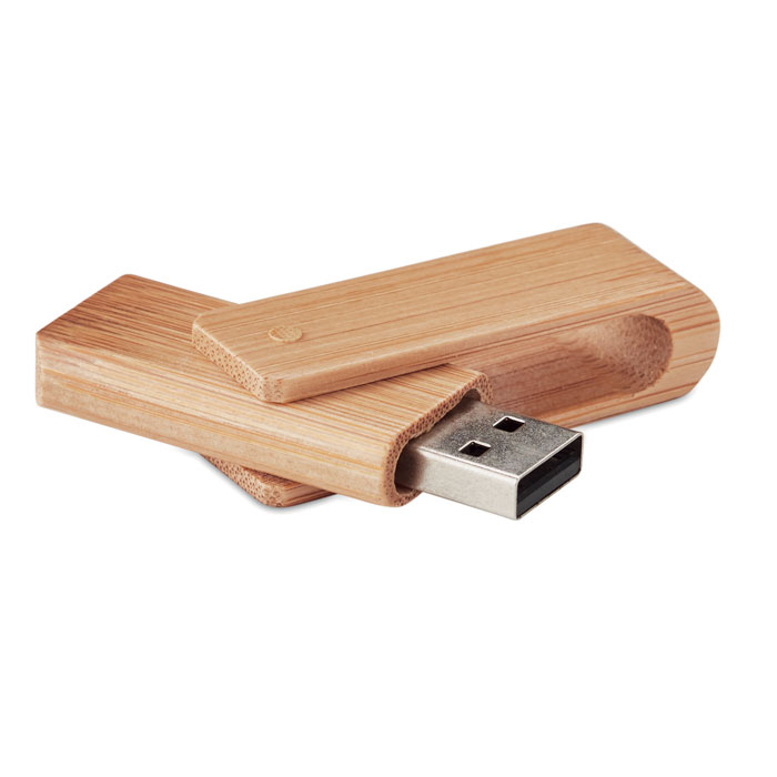 Bamboo USB    16GB Legno item picture open