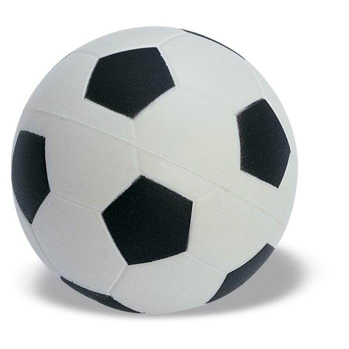 Antistress &#39;pallone da calcio&#39; white/black item picture front