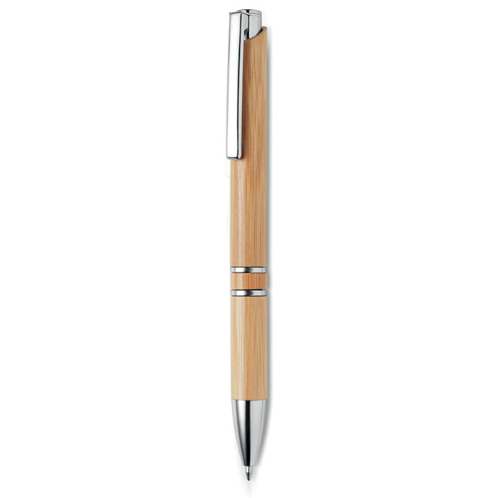 Bamboo automatic ball pen Legno item picture back