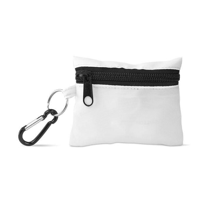First aid kit w/ carabiner Bianco item picture back