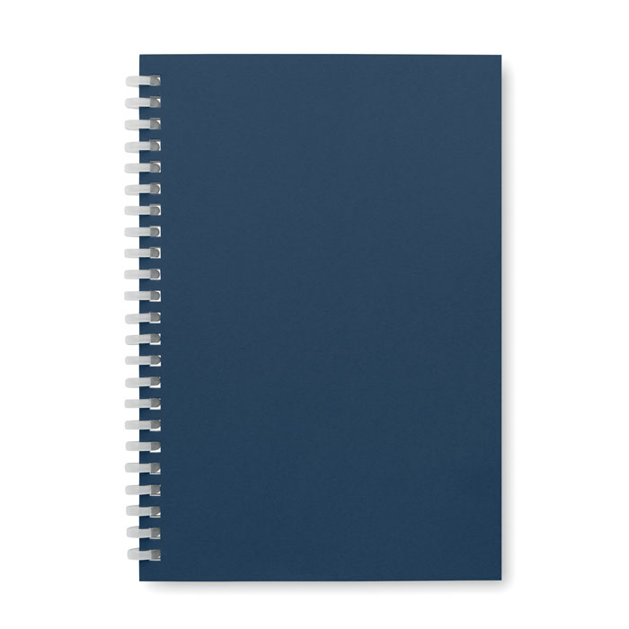 Notebook in cartone riciclato A5 Francese Navy item picture side