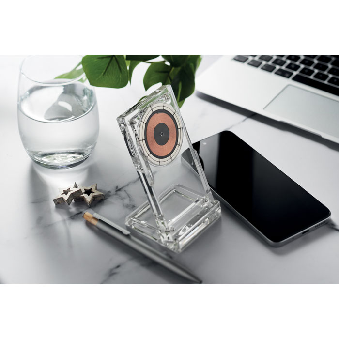 Caricabatterie wireless in acrilic Trasparente item ambiant picture
