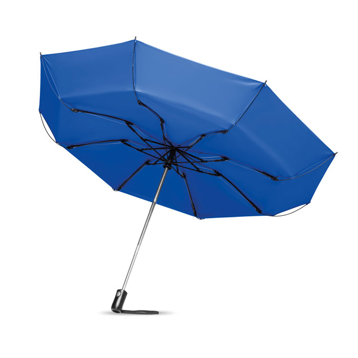 Foldable reversible umbrella Blu Royal item picture side