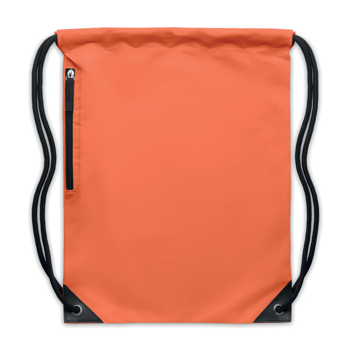 Brightning drawstring bag Arancio item picture side
