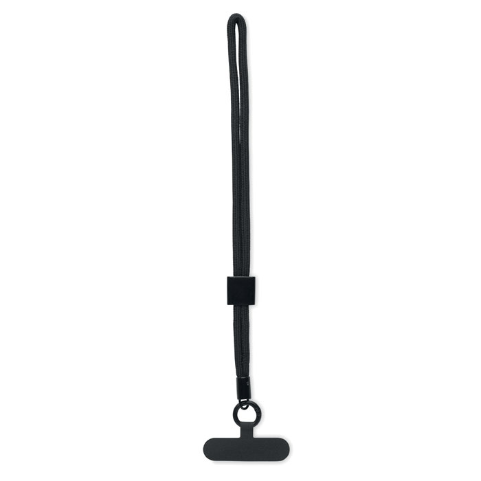 Cinturino per telefono RPET Nero item picture 1