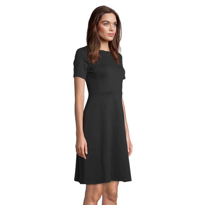 CAMILLE DRESS Nero Profondo item picture side