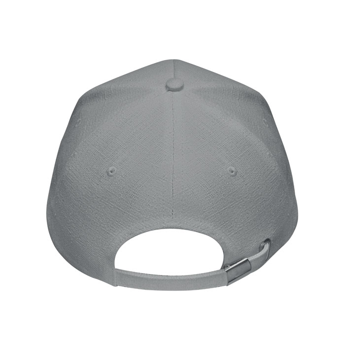 Hemp baseball cap 370 gr/m² Grigio item picture top