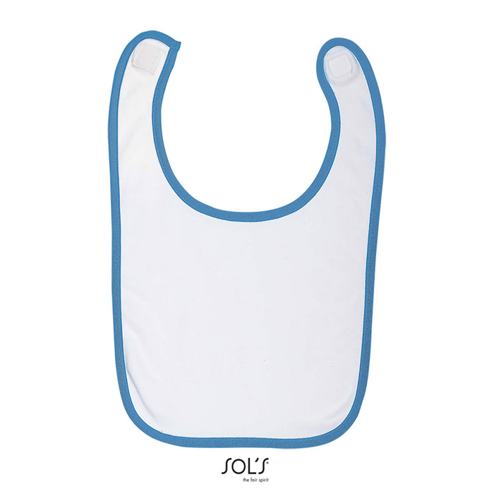 BABIB BABY BIB White/Aqua item picture front