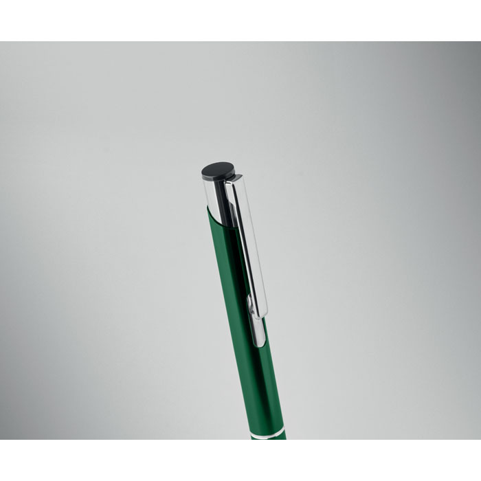 Penna a sfera in alluminio Verde item picture top