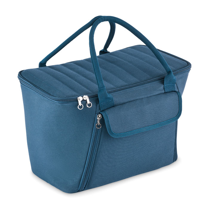 Borsa termica picnic in RPET Blu item picture back