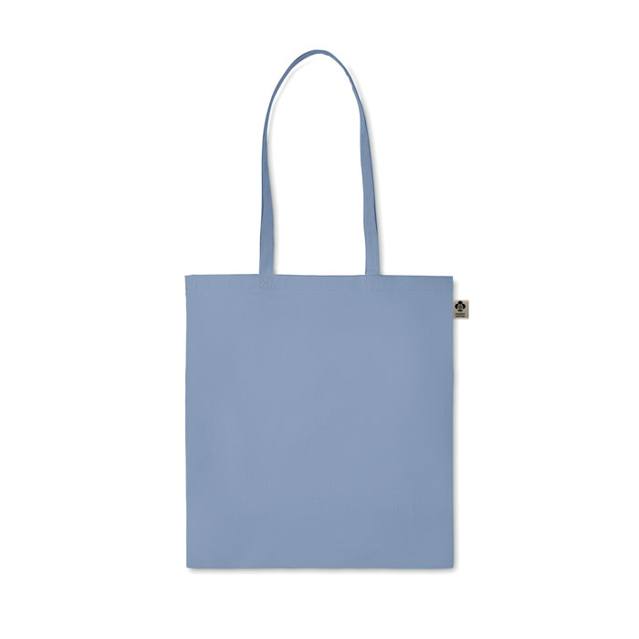 Organic cotton shopping bag Blu Bambino item picture top