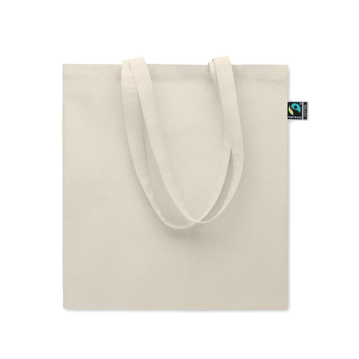 Shopping bag Fairtrade Beige item picture side