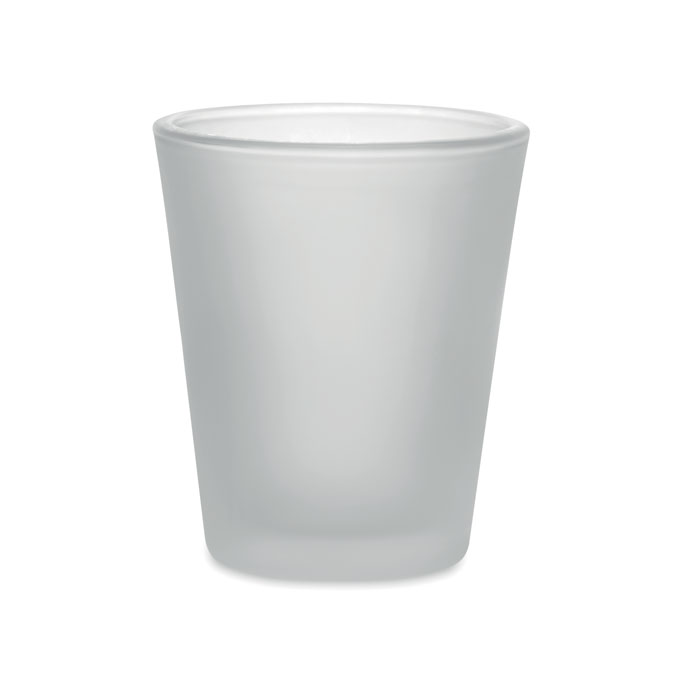 Bicchiere a sublimazione 44ml Bianco Trasparente item picture front