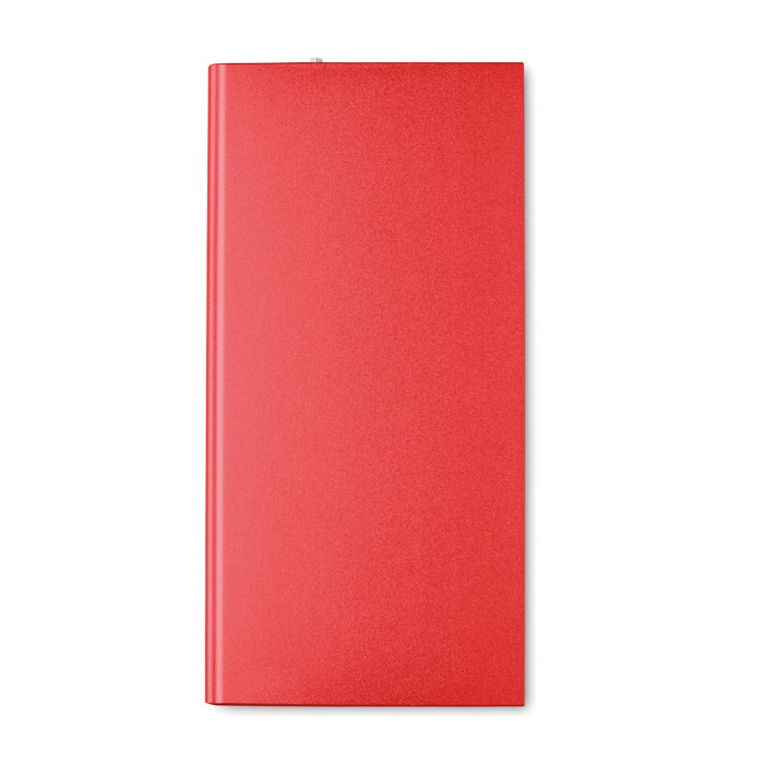 Power bank 8000 mAh Rosso item picture side