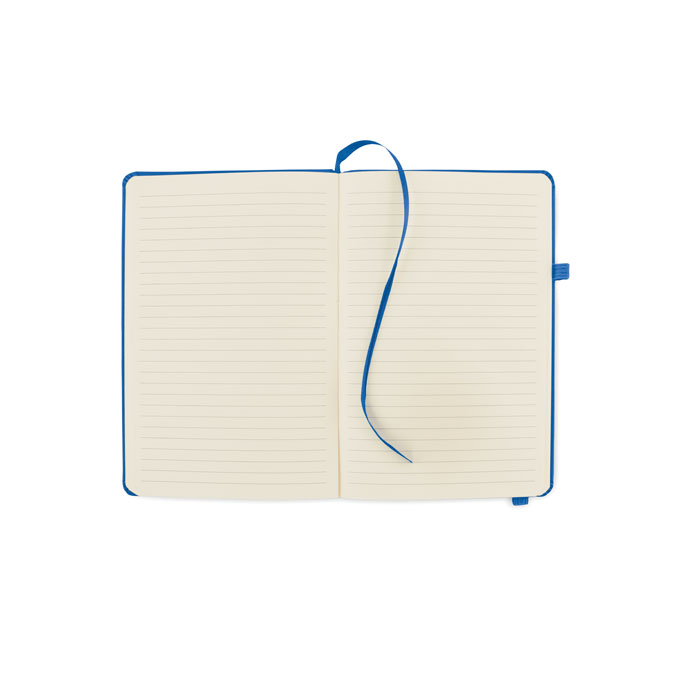 Notebook A5 in PU riciclato Blu Royal item picture top