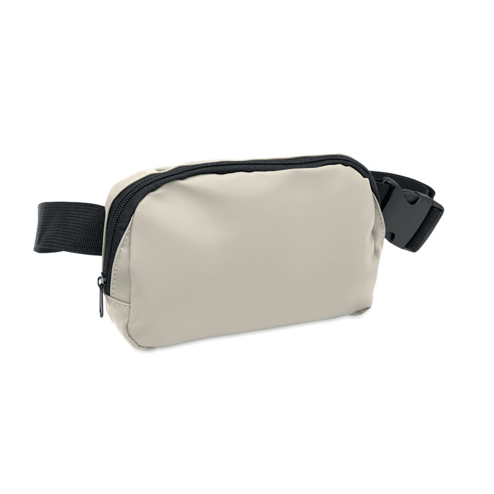 Waist bag in 210D polyester Bianco Sporco item picture 4