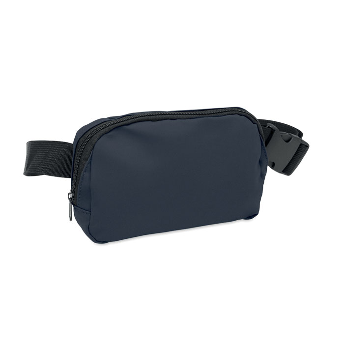Waist bag in 210D polyester Francese Navy item picture 4