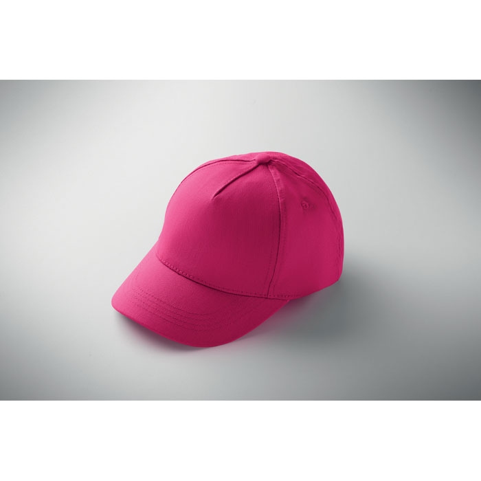 5 panel kids baseball cap Fucsia item picture 7