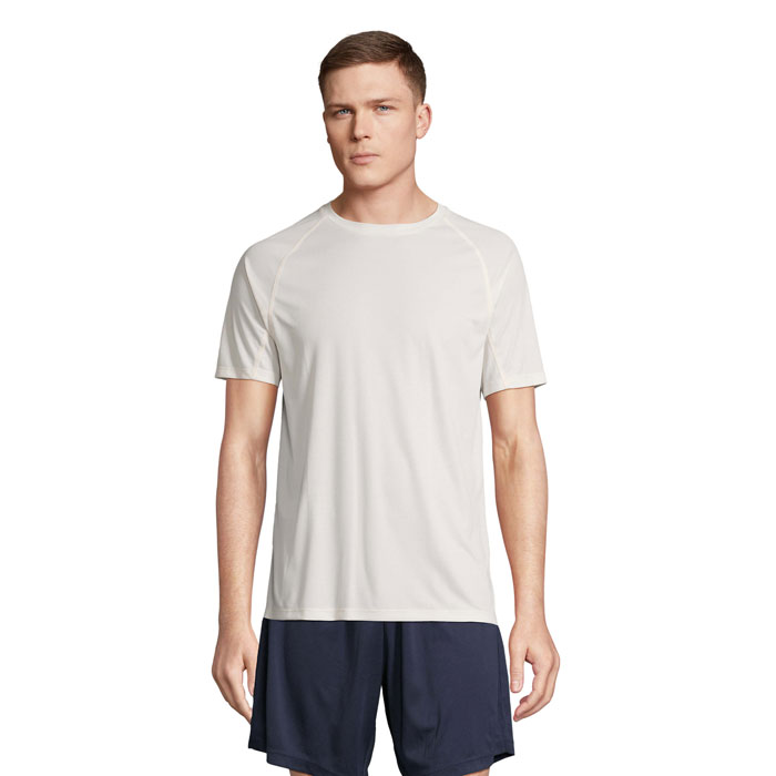 VORTEX RAGLAN T-SHIRT Bianco Sporco item picture front