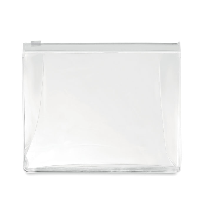 Portacosmetici transparent white item picture front