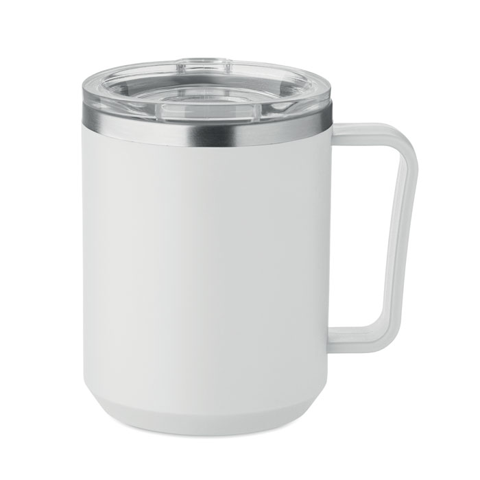 Tazza a doppio strat da 400 ml Bianco item picture front