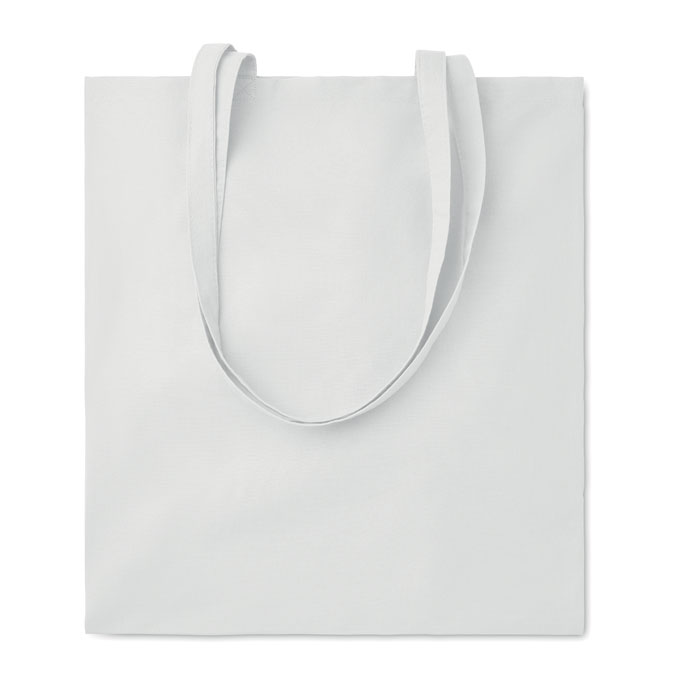 Shopper in cotone 140gr white item picture front