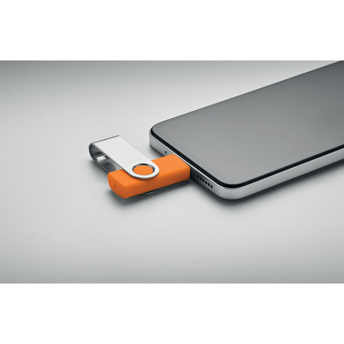 USB 3.0 tipo C da 16 GB           MO1403 Arancio item picture 3