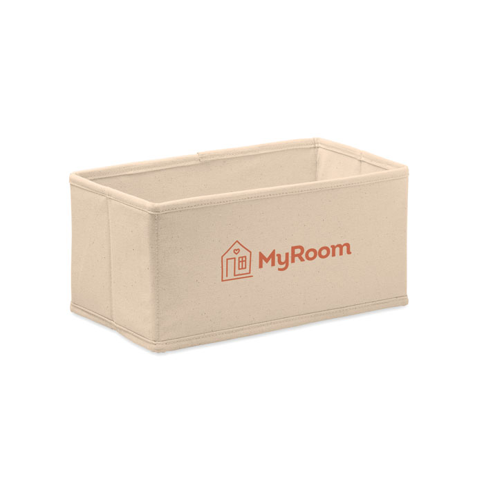 Medium storage box 220 gr/m² Beige item picture printed