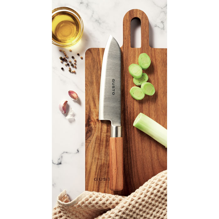 Coltello da chef in legno Argento item picture 2