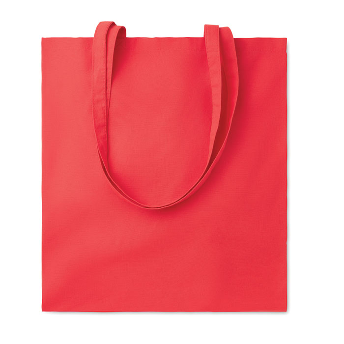 180gr/m² cotton shopping bag Rosso item picture front
